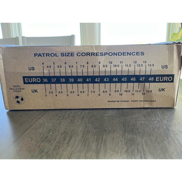 Black Bike Patrol Cycling Shoes Reflective Pliant Versatile Utility 10.5 or 44 - Picture 4 of 11